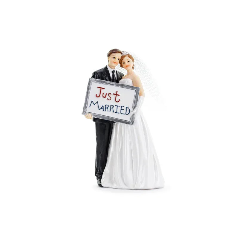Figur Hochzeitspaar - Just Married 14.5cm (1 Stk.)
