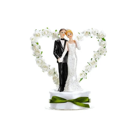 Figur Hochzeitspaar weiß 16cm