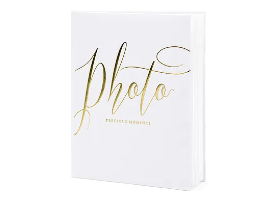 Fotoalbum Preciuos moments, 20x24,5cm, weiß, 22 Blatt