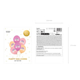 Ballone Regenbogen 30cm Pastel Regenbogen (6 Stk.)