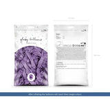 Ballone 12cm Glossy Violett (50 Stk.)