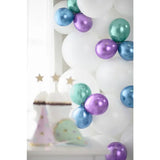 Ballone 12cm Glossy Violett (50 Stk.)