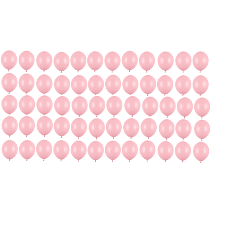 Ballone 12cm, Pastel Baby Pink (100 Stk.)