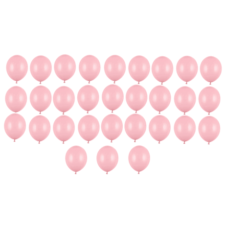 Ballone 12cm, Pastel Baby Pink (100 Stk.)