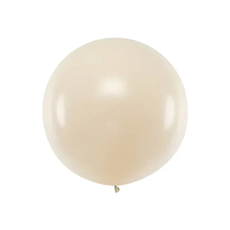 Ballone 1m Pastel Creme weiss (1 Stk.)