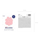 Ballone 27cm Pastel Baby Pink (10 Stk.)