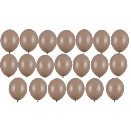 Ballone 27cm Pastel Cappuccino (10 Stk.)