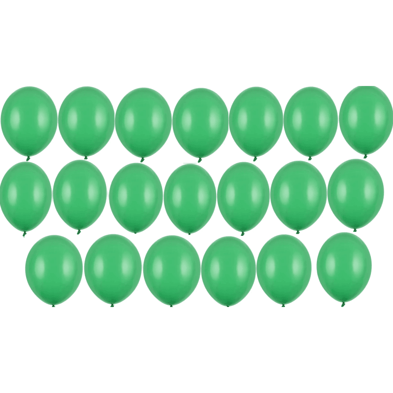 Ballone 27cm Pastel Emerald Green (10 Stk.)