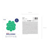 Ballone 27cm Pastel Green (10 Stk.)