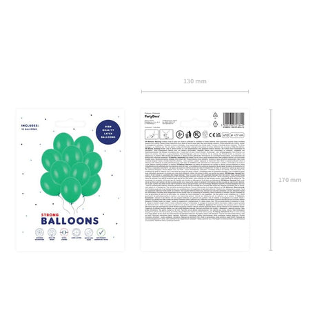 Ballone 27cm Pastel Green (10 Stk.)