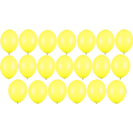 Ballone 27cm Pastel Lemon (10 Stk.)