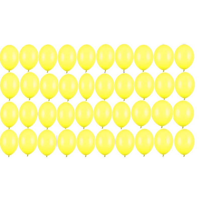 Ballone 27cm Pastel Lemon (10 Stk.)