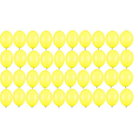 Ballone 27cm Pastel Lemon (10 Stk.)