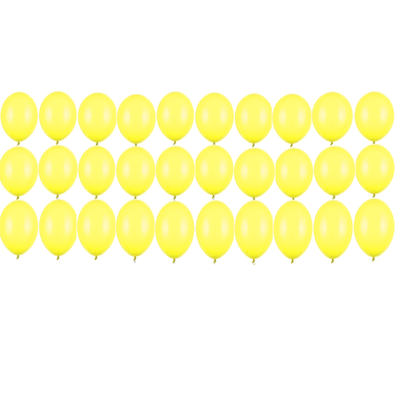 Ballone 27cm Pastel Lemon (10 Stk.)
