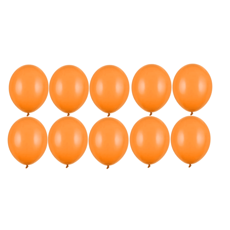 Ballone 27cm Pastel Mand. Orange (10 Stk.)