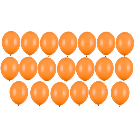 Ballone 27cm Pastel Mand. Orange (10 Stk.)