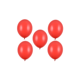 Ballone 27cm Pastel Poppy Red (10 Stk.)