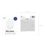 Ballone 27cm Pastel Pure White (10 Stk.)