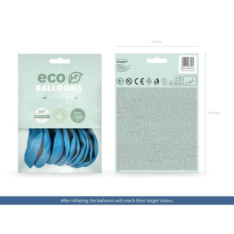 Ballone Eco 30cm Pastel Hellblau (10 Stk.)