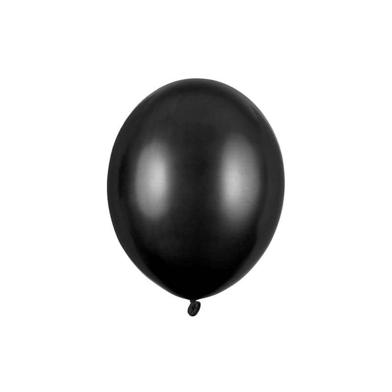 Ballone 30cm Metallic Black (10 Stk.)