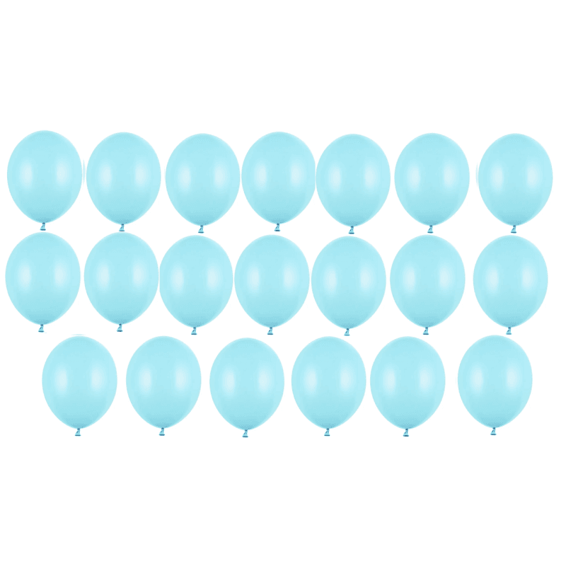 Ballone 30cm, Pastel Light Blue (10 Stk.)