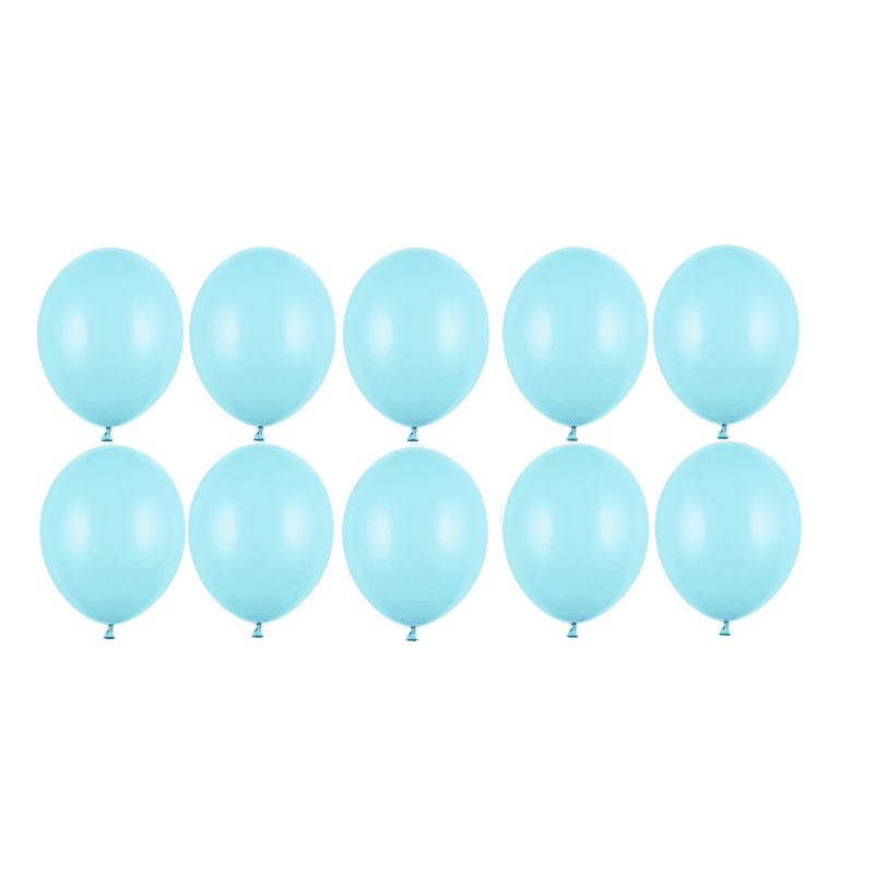 Ballone 30cm, Pastel Light Blue (10 Stk.)