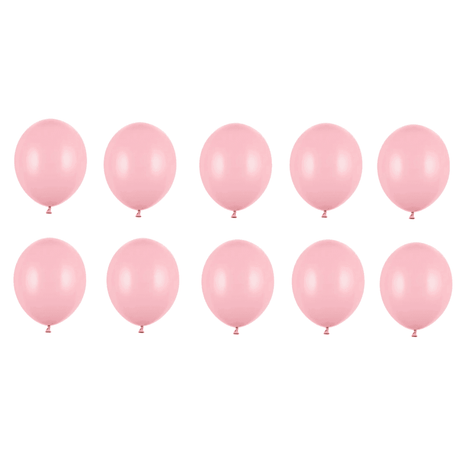Ballone 30cm, Pastel Pale Pink (10 Stk.)