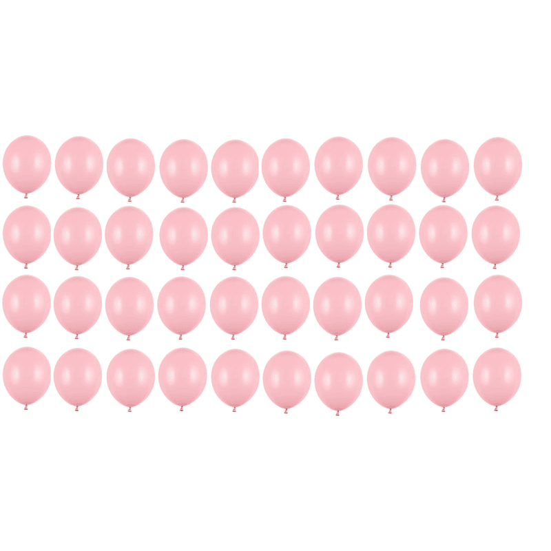 Ballone 30cm, Pastel Pale Pink (10 Stk.)