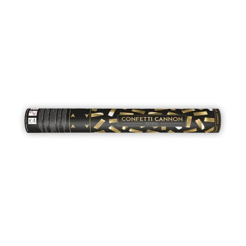 Konfettikanone gold-metallic 40cm