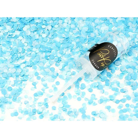 Push-Pop-Konfetti blau Mix (1Stk.)