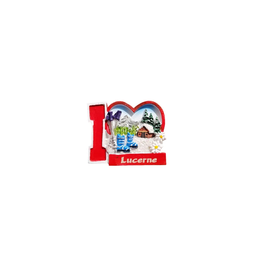 Magnet - I love Lucerne
