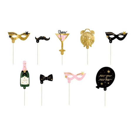 Fotorequisiten Silvester Let’s Party 29cm Metallic Mix (9