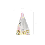 Party Hut Sterne 14.5cm Metallic Mix (6 Stk.)