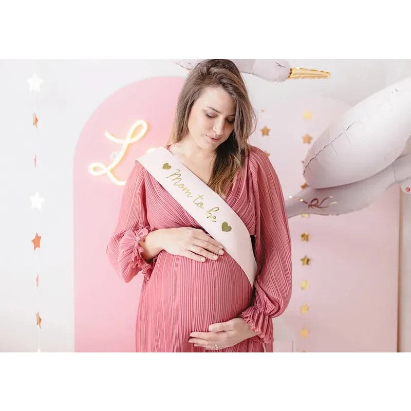 Schärpe Mom to be hellrosa 75 cm