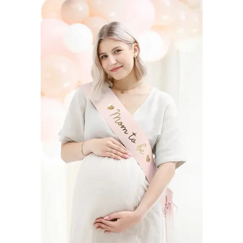 Schärpe Mom to be hellrosa 75 cm