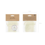 Organzabeutel creme 10cm (10 Stk.)