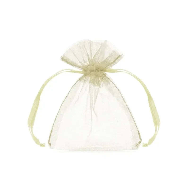 Organzabeutel creme 10cm (10 Stk.)