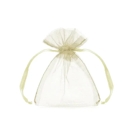 Organzabeutel creme 10cm (10 Stk.)
