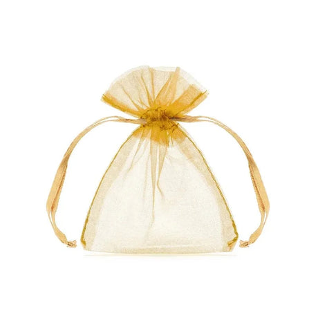 Organzabeutel gold 10cm (10 Stk.)