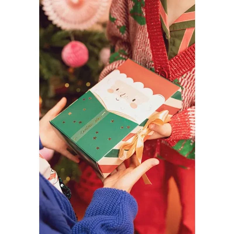 Geschenkbox Weihnachtsmann 6cm x 22,5cm x 15cm