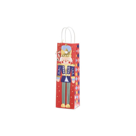 Geschenktasche Nussknacker 11cm x 36cm x 10cm