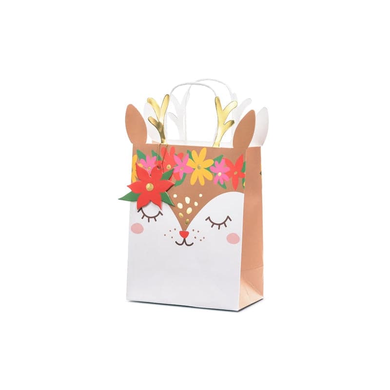 Geschenktasche Reh 20.5cm x 30cm x 10.5cm