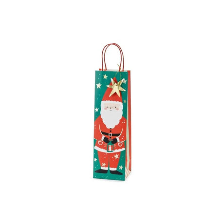 Geschenktasche Weihnachtsmann 11cm x 36cm x 10cm