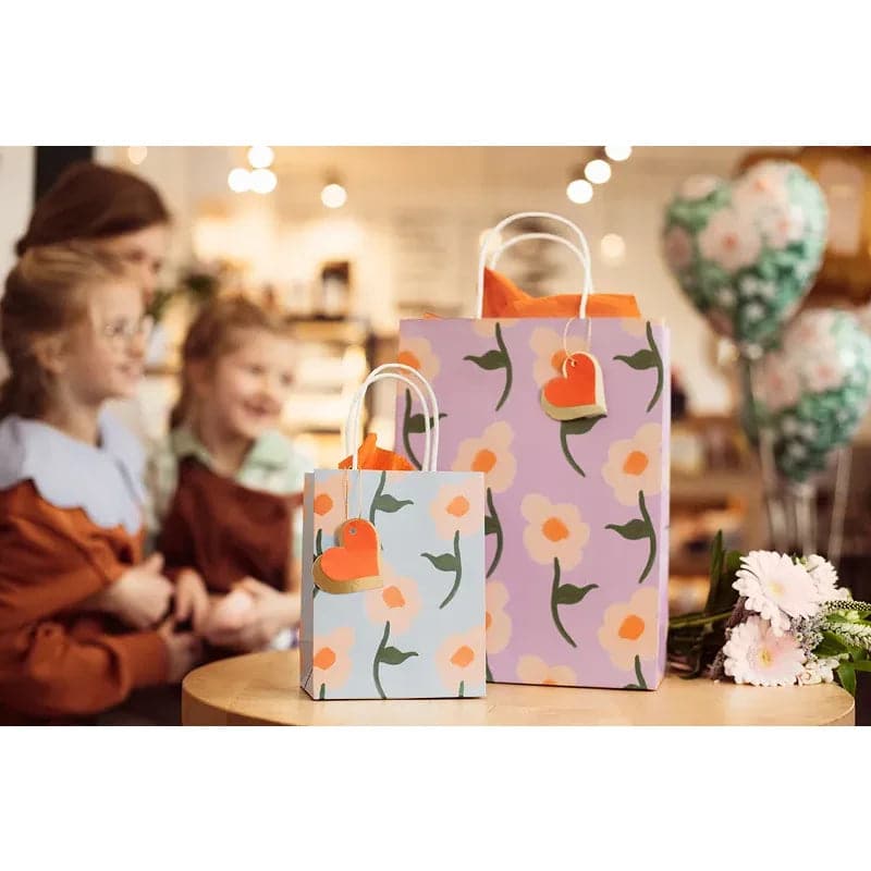 Geschenktüte Blumen Mix 10x24x32 cm (1 Stk.)