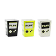 Popcorn Boxen Game on 7cm x 12cm Pastell weiss (6 Stk.)