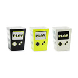 Popcorn Boxen Game on 7cm x 12cm Pastell weiss (6 Stk.)