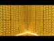 Vorhang Folienballon, Roségold, 72x143 cm (1 Stk.)
