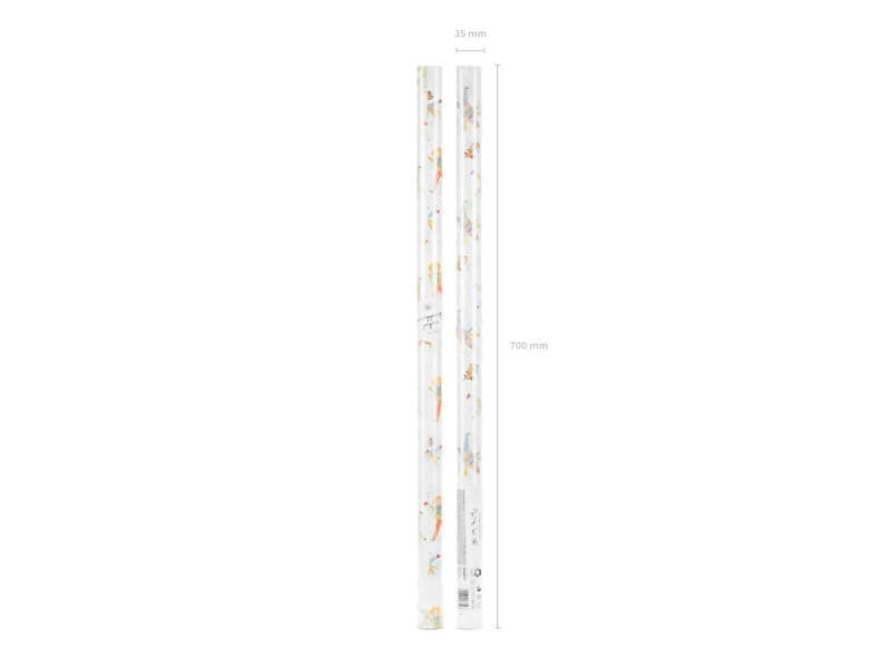 Geschenkpapier - Schneemix, 70x200cm (1Stk.)