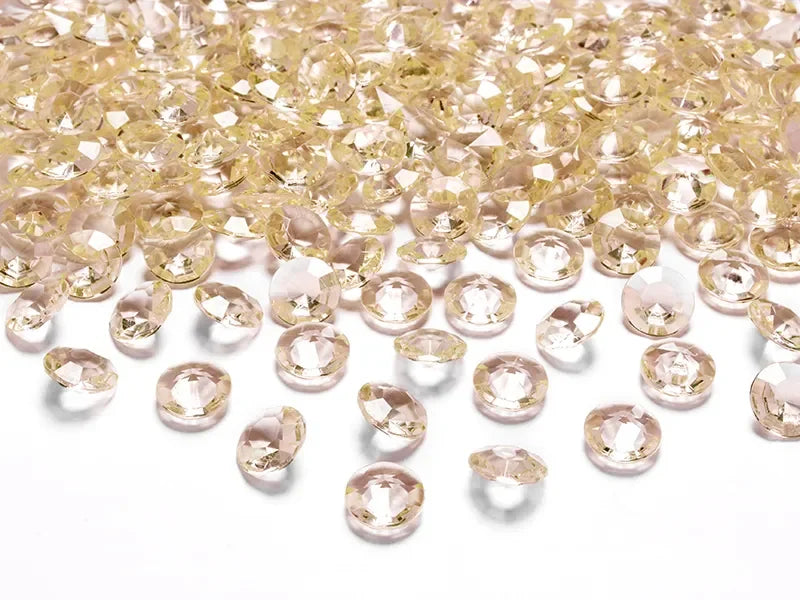 Diamant Konfetti gold 12mm