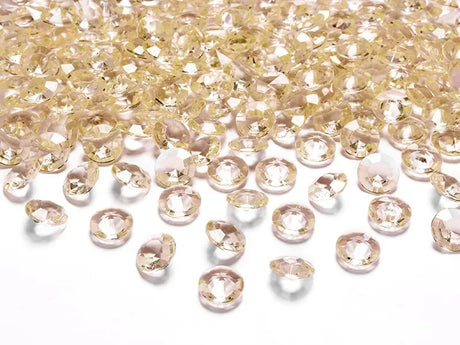 Diamant Konfetti gold 12mm